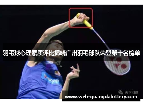 羽毛球心理素质评比揭晓广州羽毛球队荣登第十名榜单